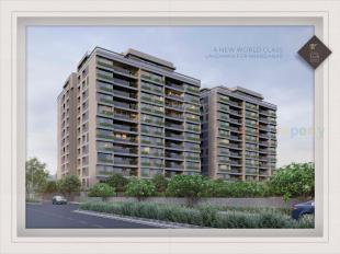 Elevation of real estate project The Gold Sky Villa located at Bhadaj, Ahmedabad, Gujarat