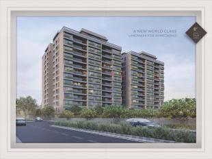 Elevation of real estate project The Gold Sky Villa located at Bhadaj, Ahmedabad, Gujarat