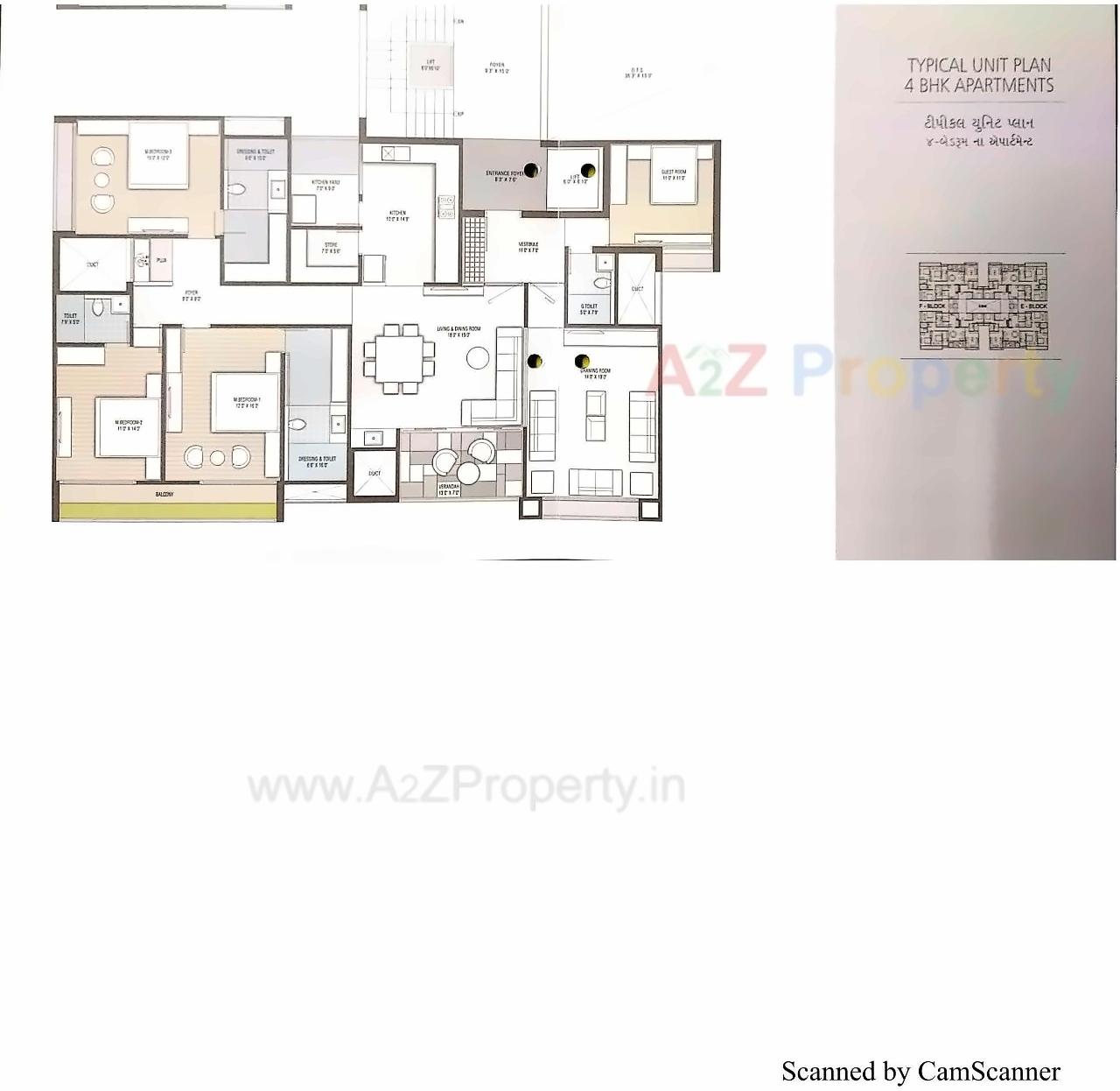 Layout of real estate project The Grand Eastern located at Nikol, Ahmedabad, Gujarat