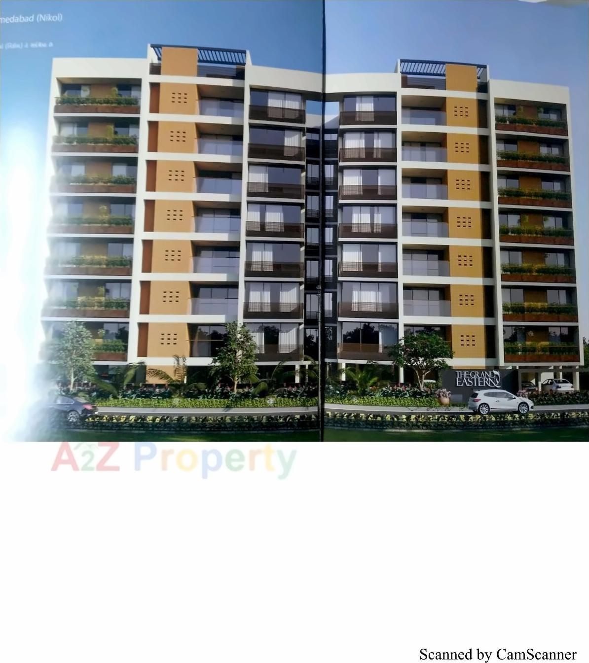 3D Elevation of real estate project The Grand Eastern located at Nikol, Ahmedabad, Gujarat