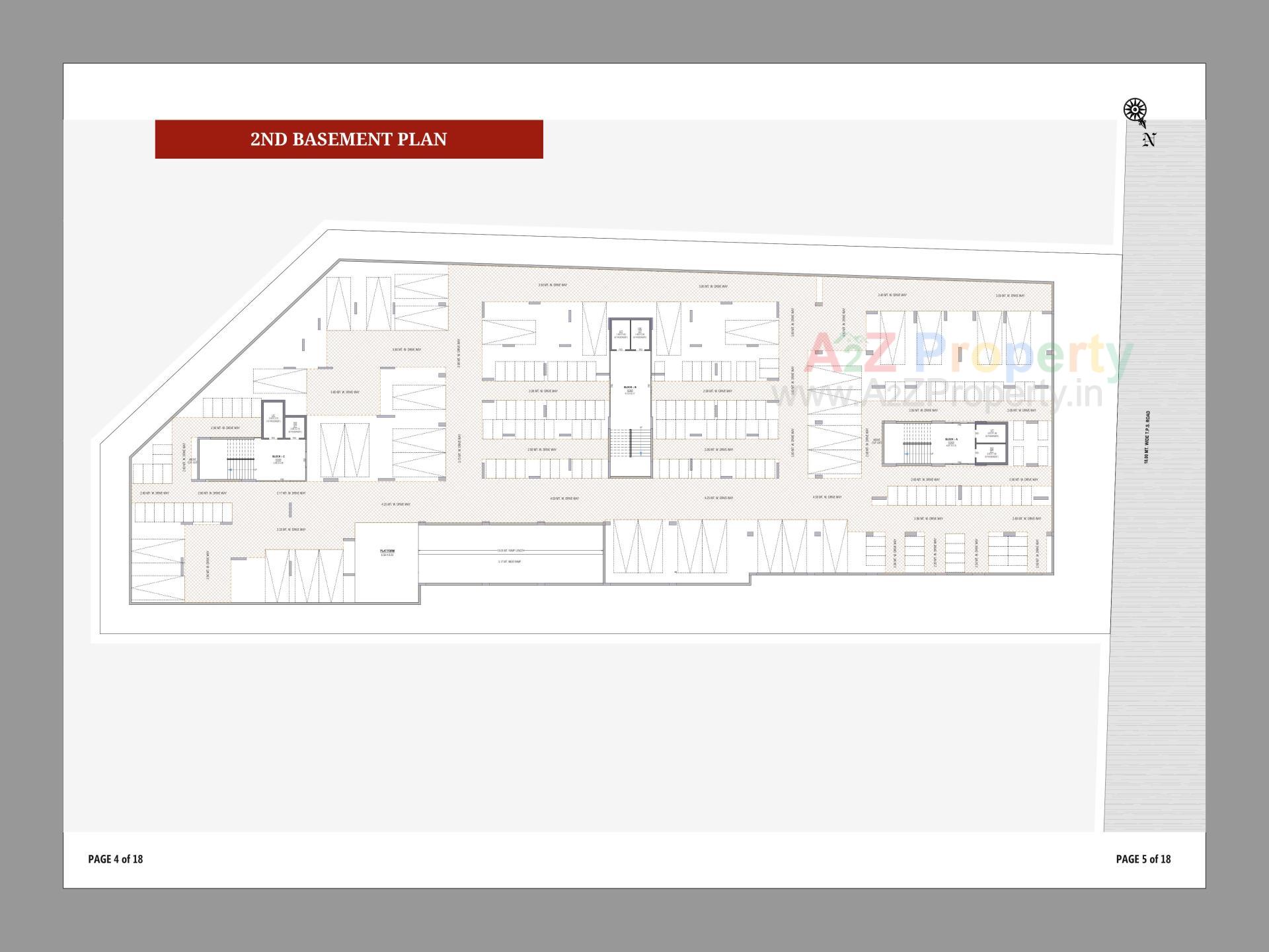 Layout of real estate project The Grand Serenity located at Nikol, Ahmedabad, Gujarat