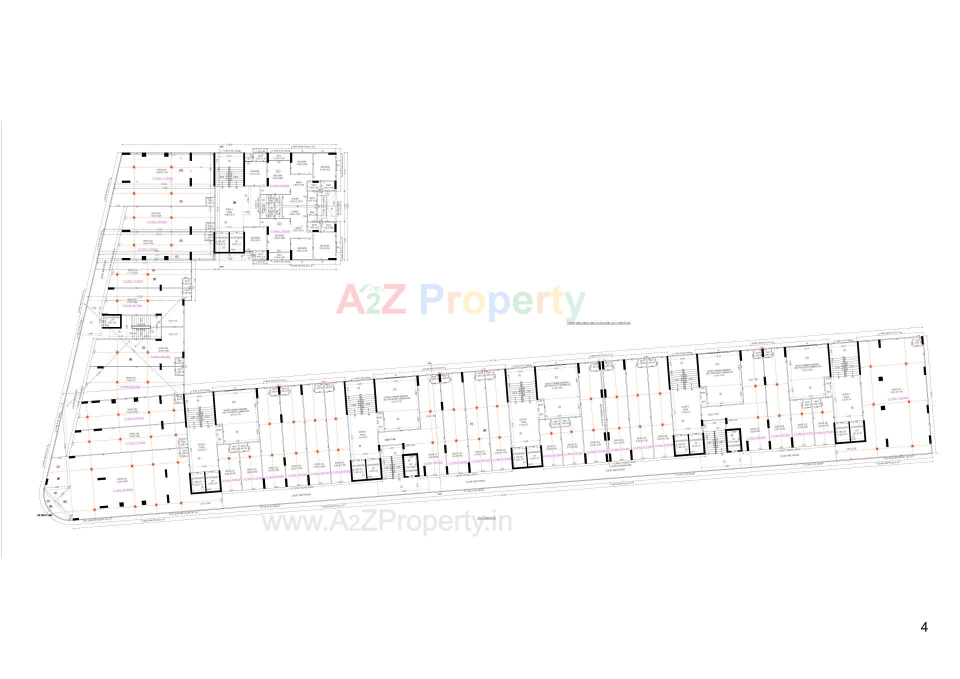 Layout of real estate project The Green Parmeshwar located at Ahmedabad, Ahmedabad, Gujarat