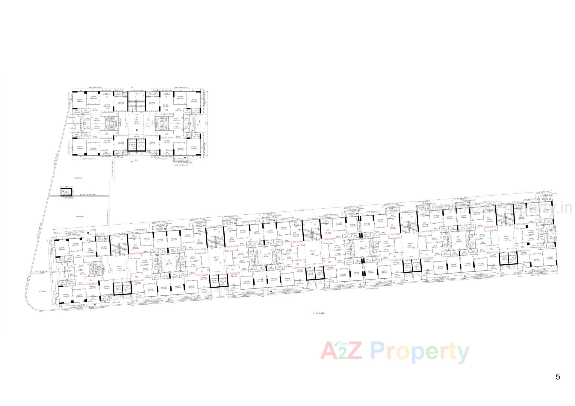 Layout of real estate project The Green Parmeshwar located at Ahmedabad, Ahmedabad, Gujarat