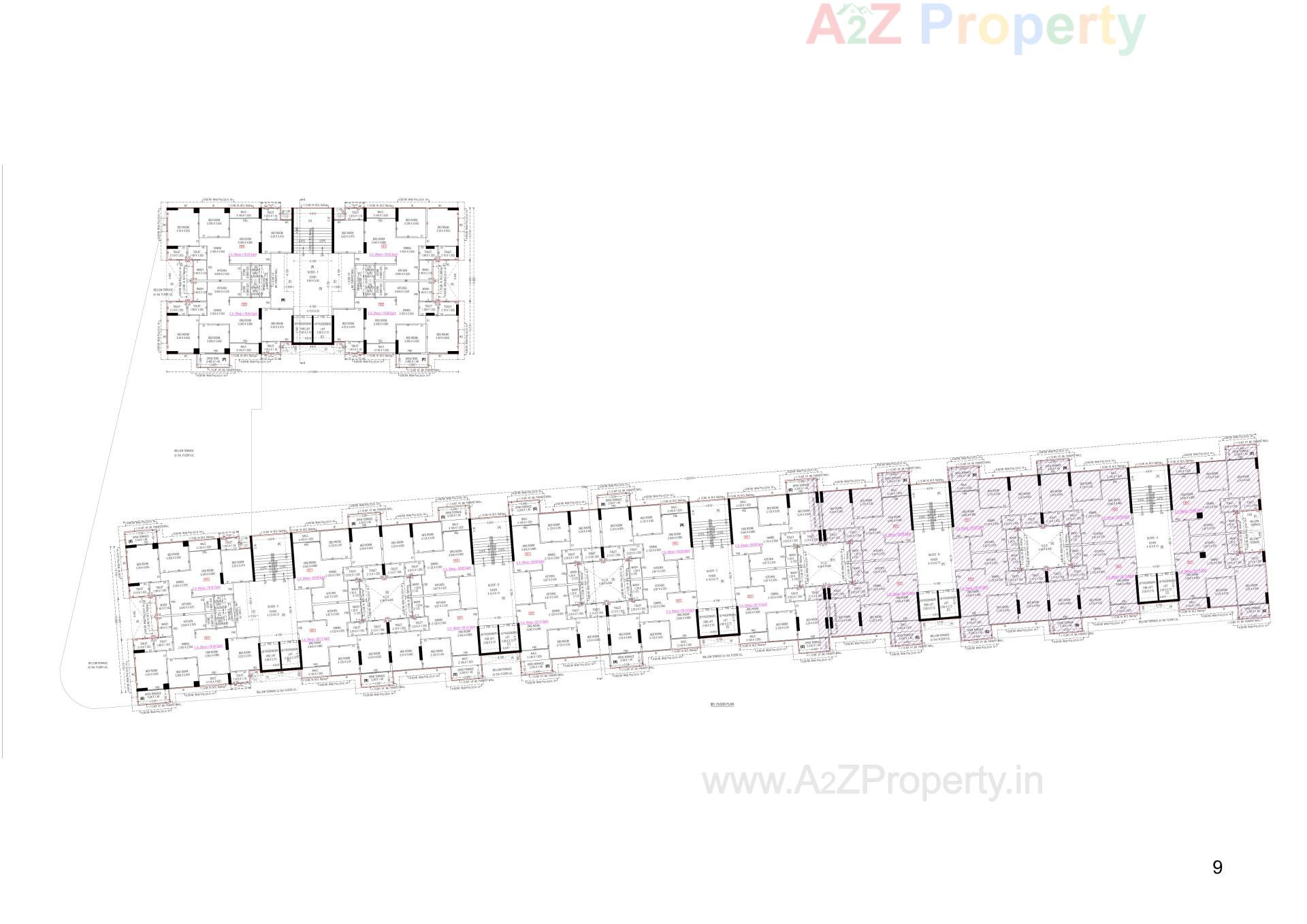 Layout of real estate project The Green Parmeshwar located at Ahmedabad, Ahmedabad, Gujarat