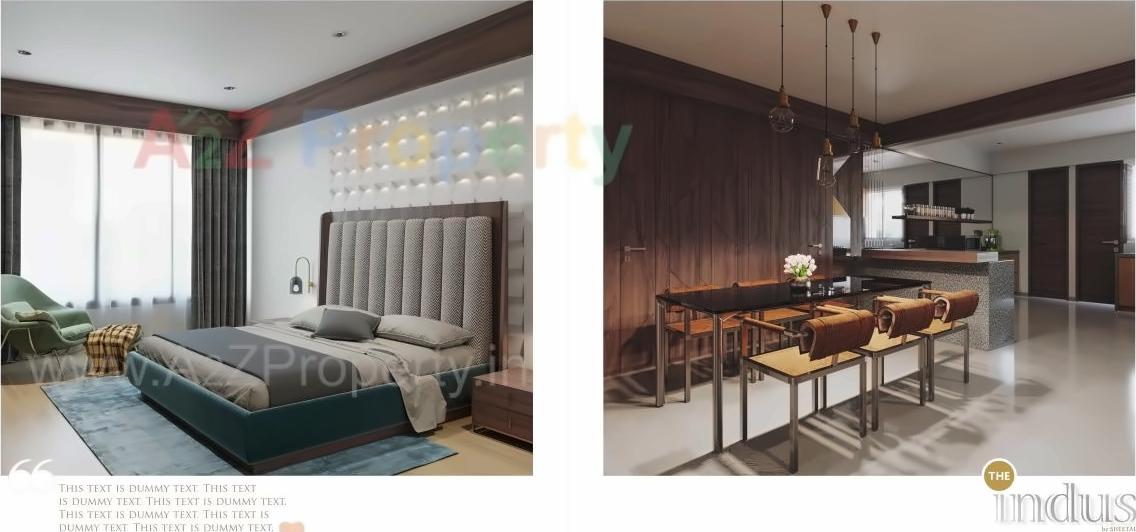 3D Elevation of real estate project The Indus located at Ahmedabad, Ahmedabad, Gujarat