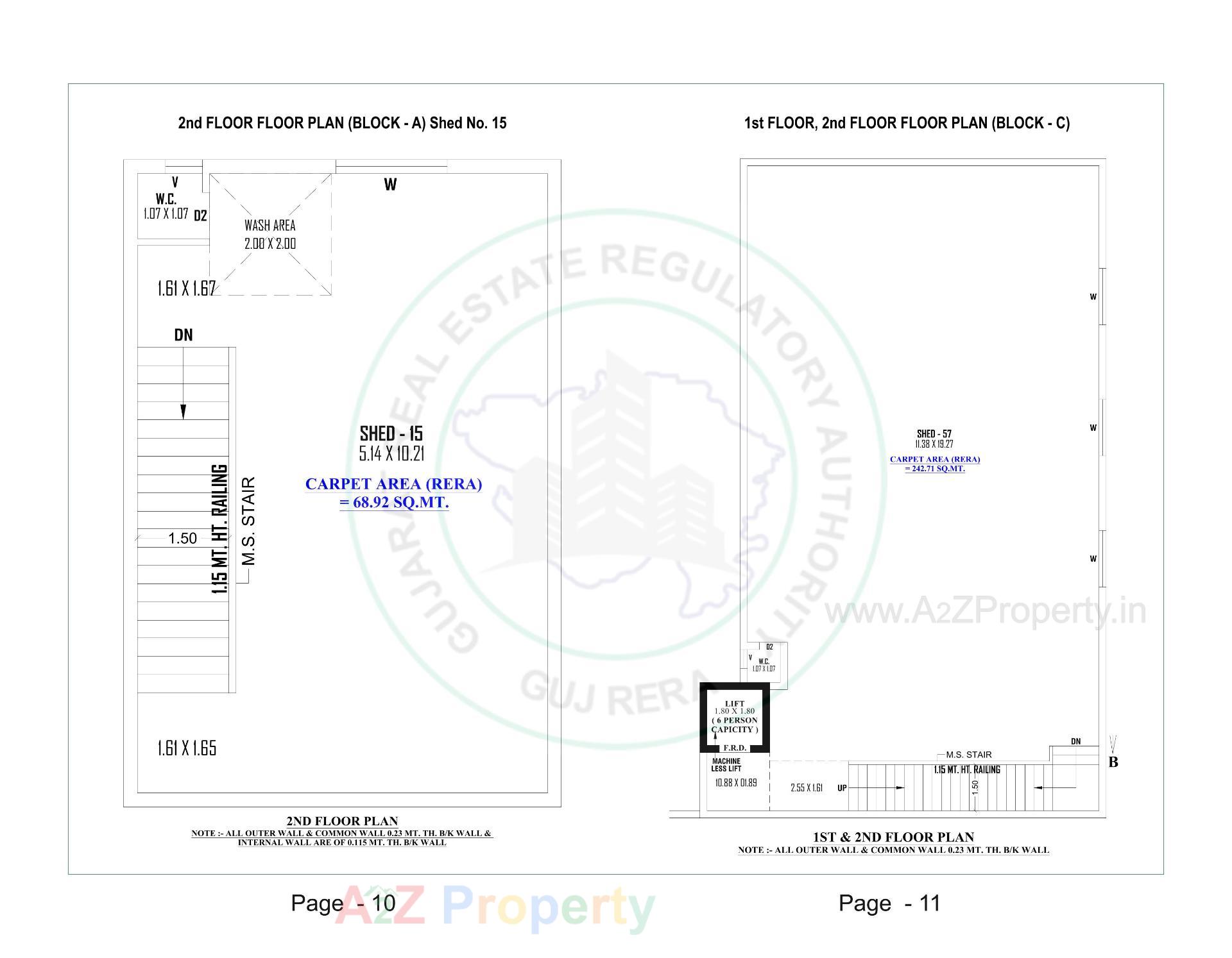  of real estate project The Leela Industrial Estate located at Kathwada, Ahmedabad, Gujarat