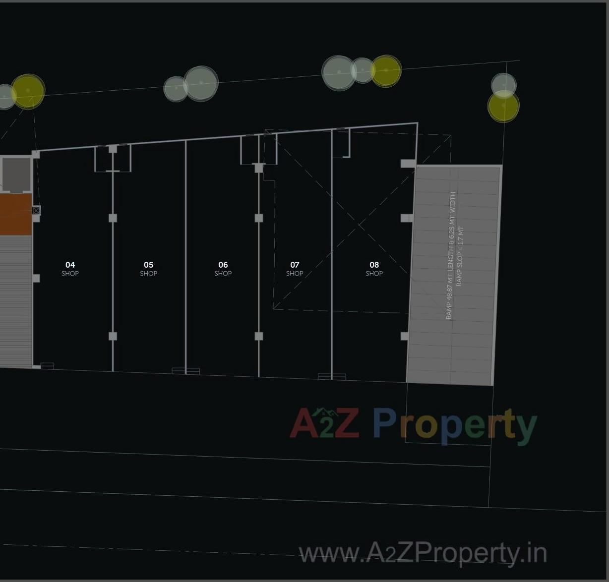 Layout of real estate project The Link located at Shekhpur, Ahmedabad, Gujarat
