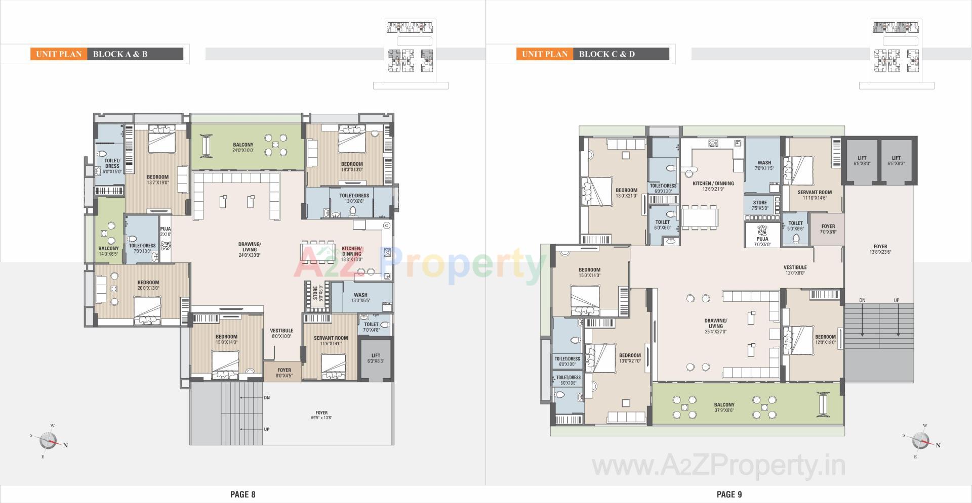 Layout of real estate project The Mango located at Hanspura, Ahmedabad, Gujarat