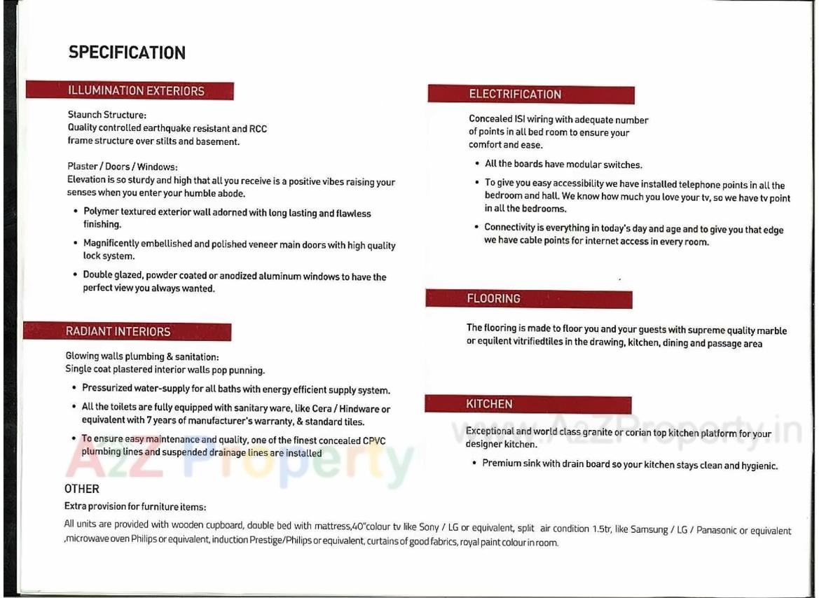 Project Specifications
