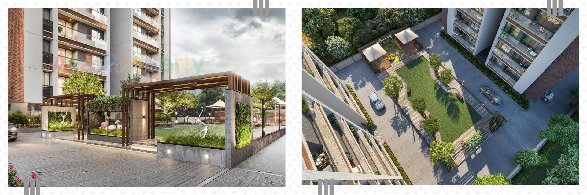 3D Elevation of real estate project The Nest Residency located at Nikol, Ahmedabad, Gujarat