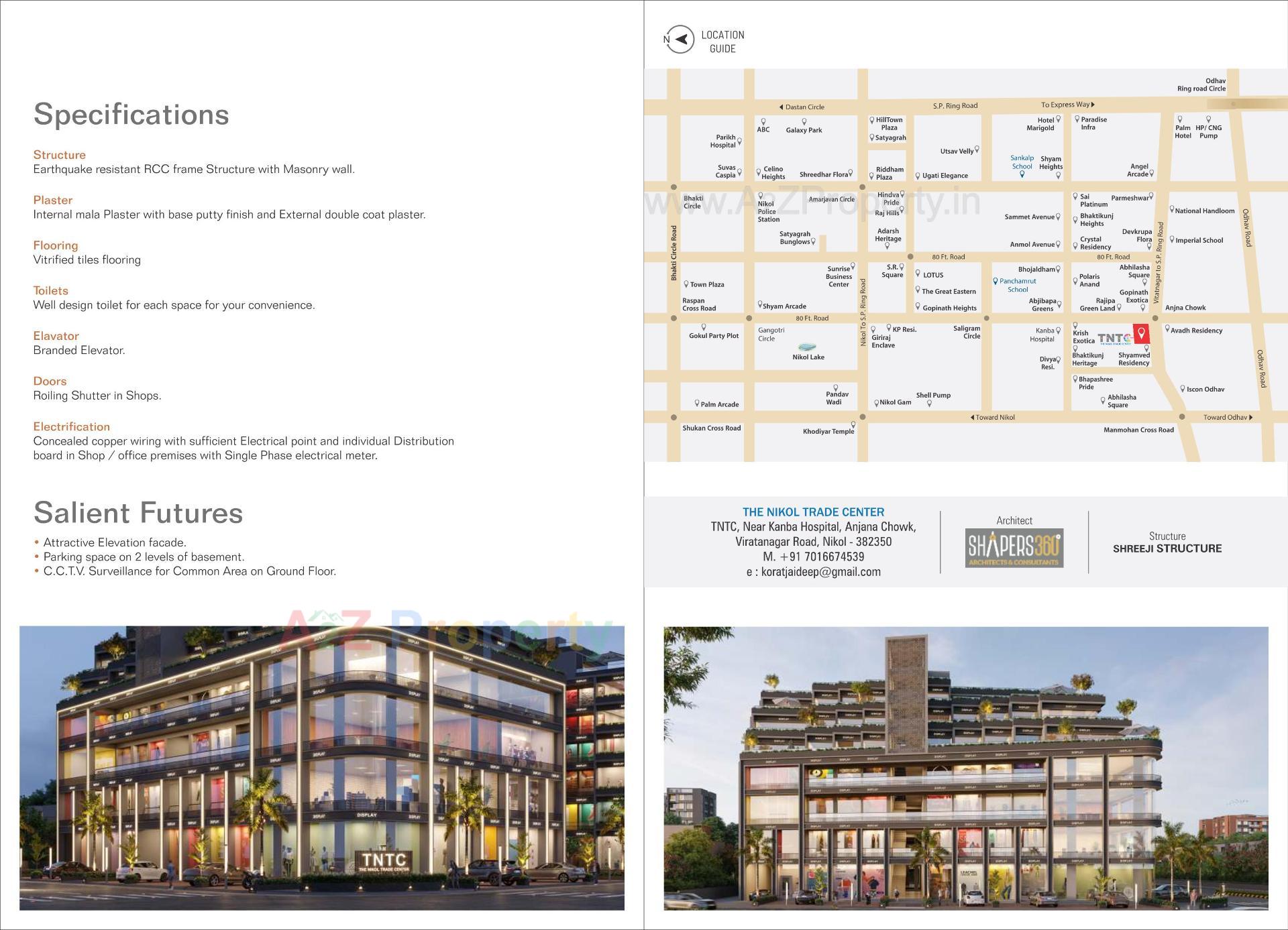  of real estate project The Nikol Trade Center located at Ahmedabad, Ahmedabad, Gujarat