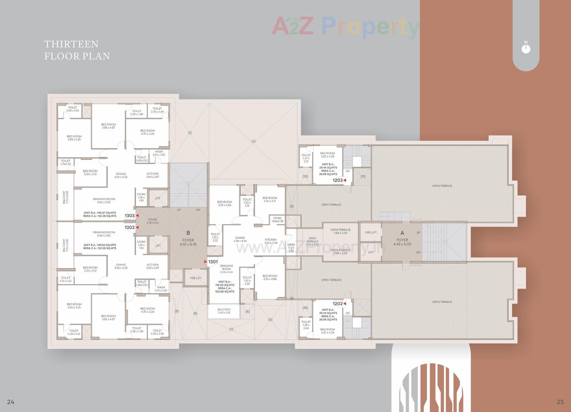 Layout of real estate project The Orchard located at Kochrab, Ahmedabad, Gujarat