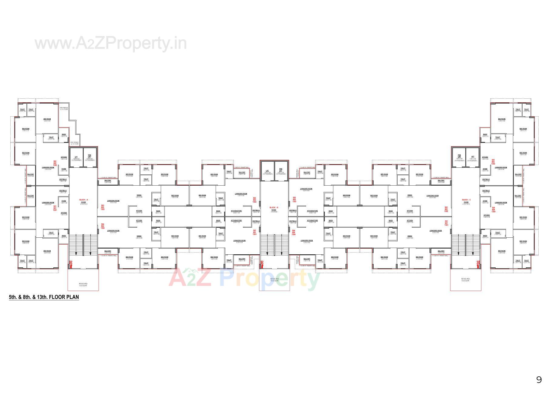 Layout of real estate project The Origin located at Laxmipura, Ahmedabad, Gujarat