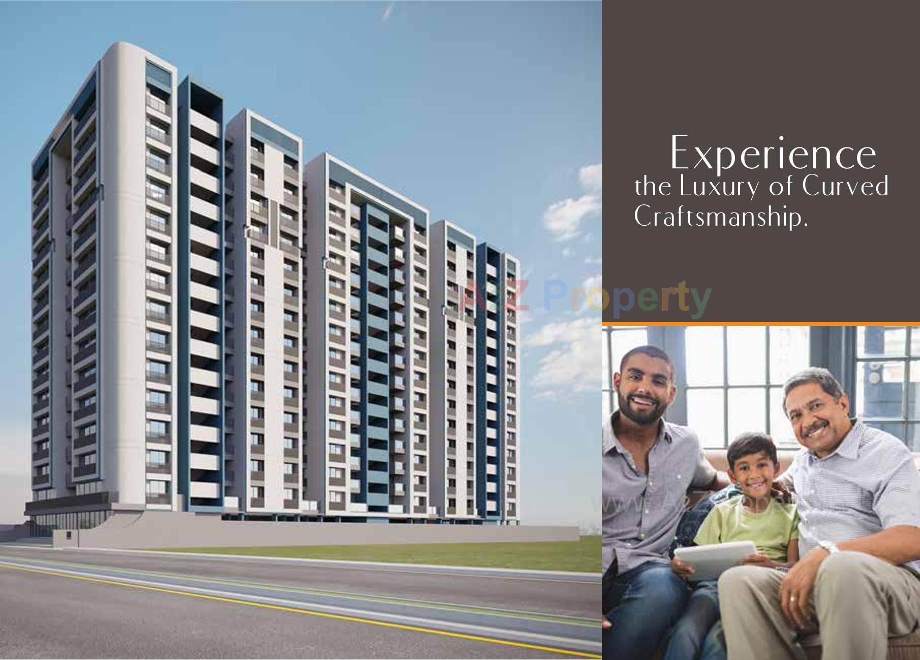3D Elevation of real estate project The Origin located at Laxmipura, Ahmedabad, Gujarat