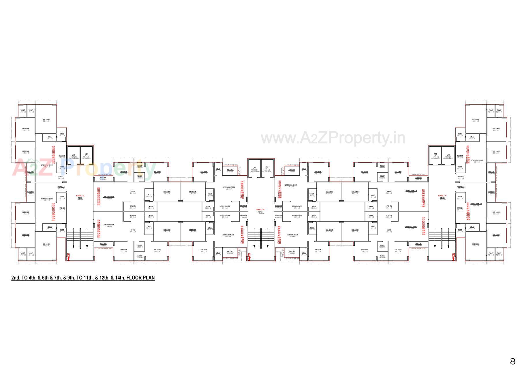 Layout of real estate project The Origin located at Laxmipura, Ahmedabad, Gujarat