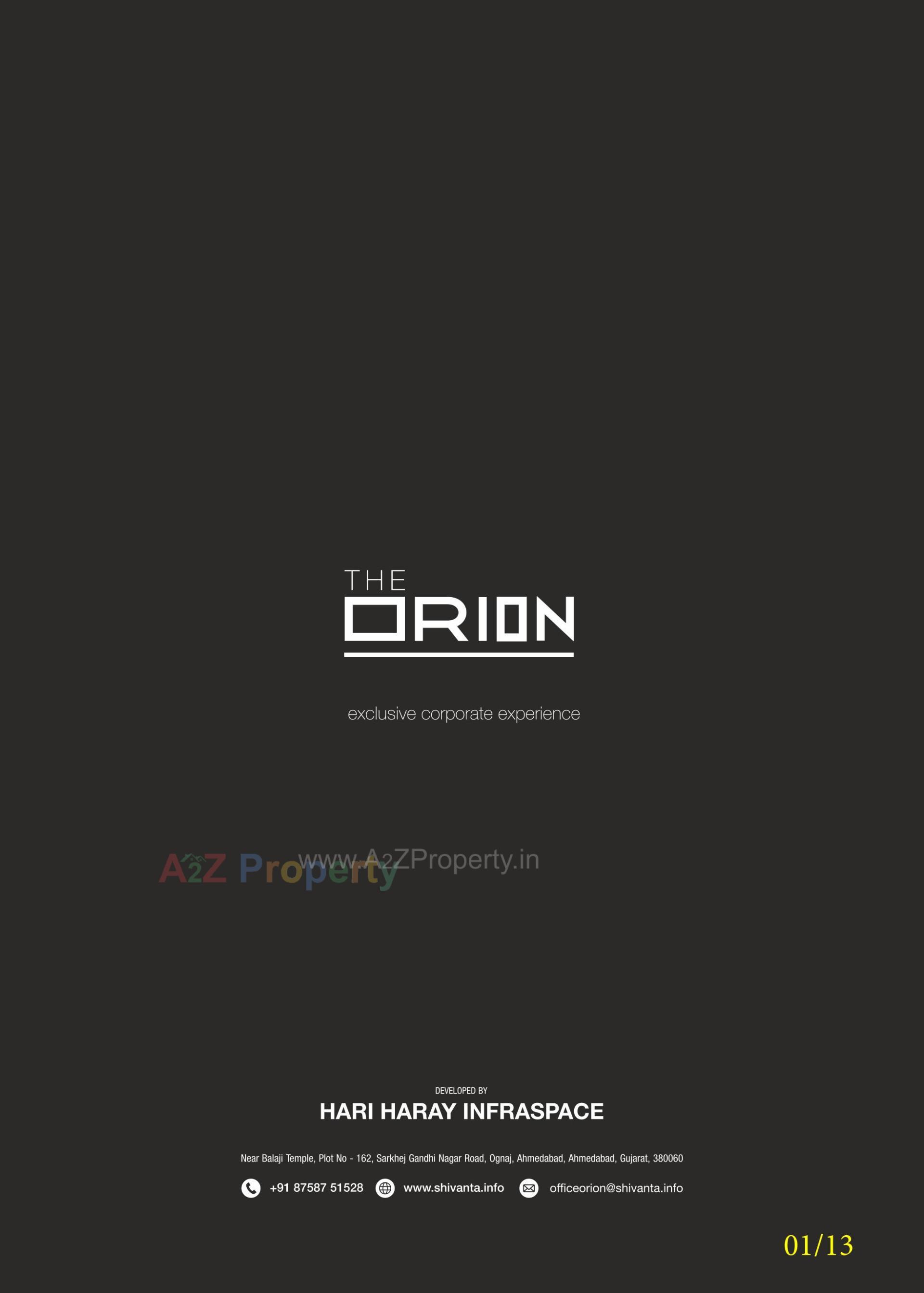  of real estate project The Orion located at Ahmedabad, Ahmedabad, Gujarat