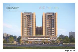 Elevation of real estate project The Palm Paradise located at Wadaj, Ahmedabad, Gujarat