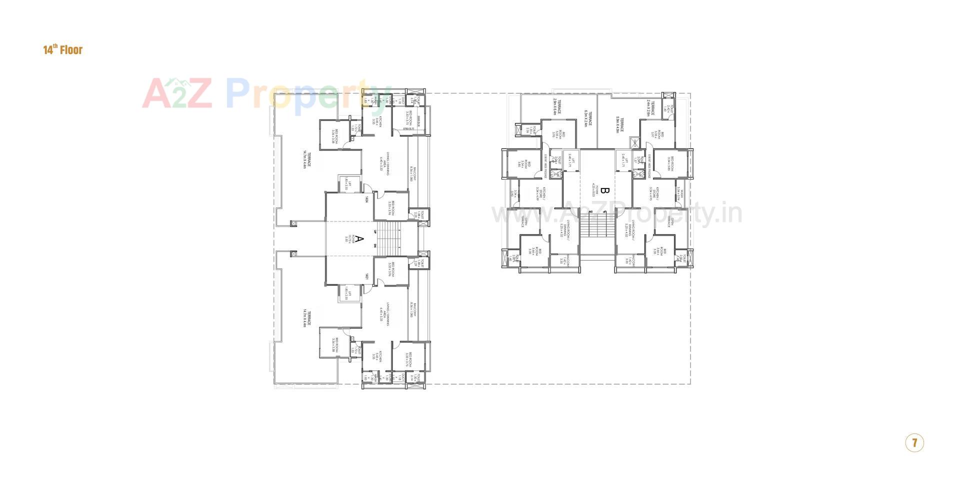Layout of real estate project The Q located at Chharodi, Ahmedabad, Gujarat