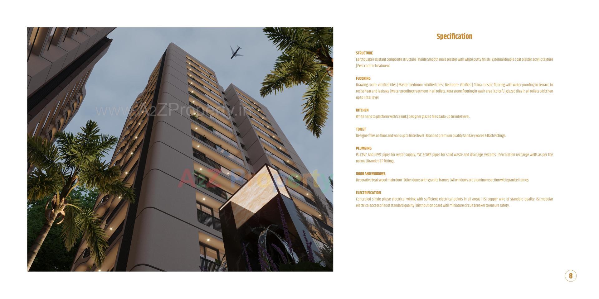  of real estate project The Q located at Chharodi, Ahmedabad, Gujarat