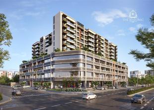 Elevation of real estate project The Riseonic located at Gota, Ahmedabad, Gujarat