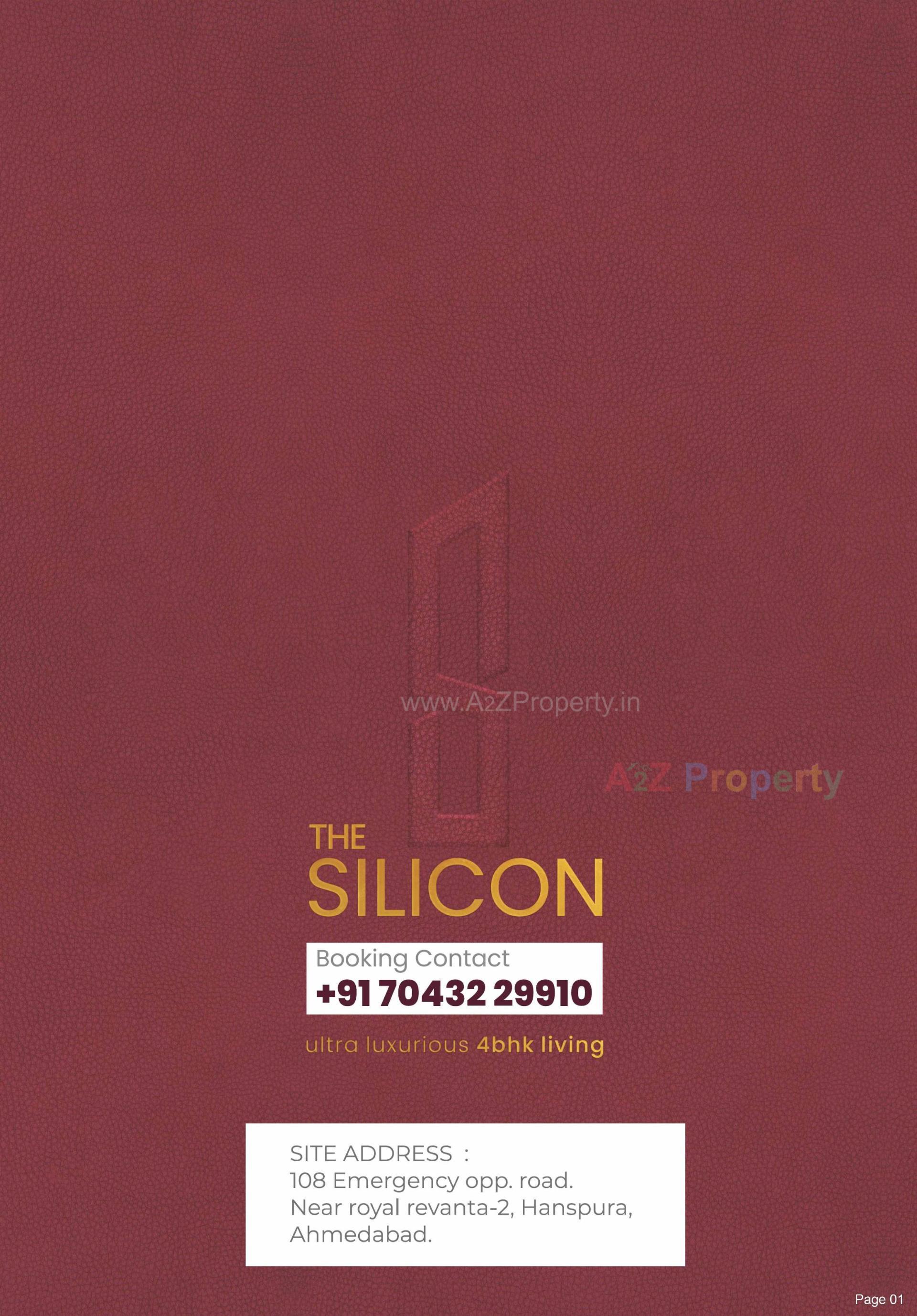  of real estate project The Silicon located at Ahmedabad, Ahmedabad, Gujarat