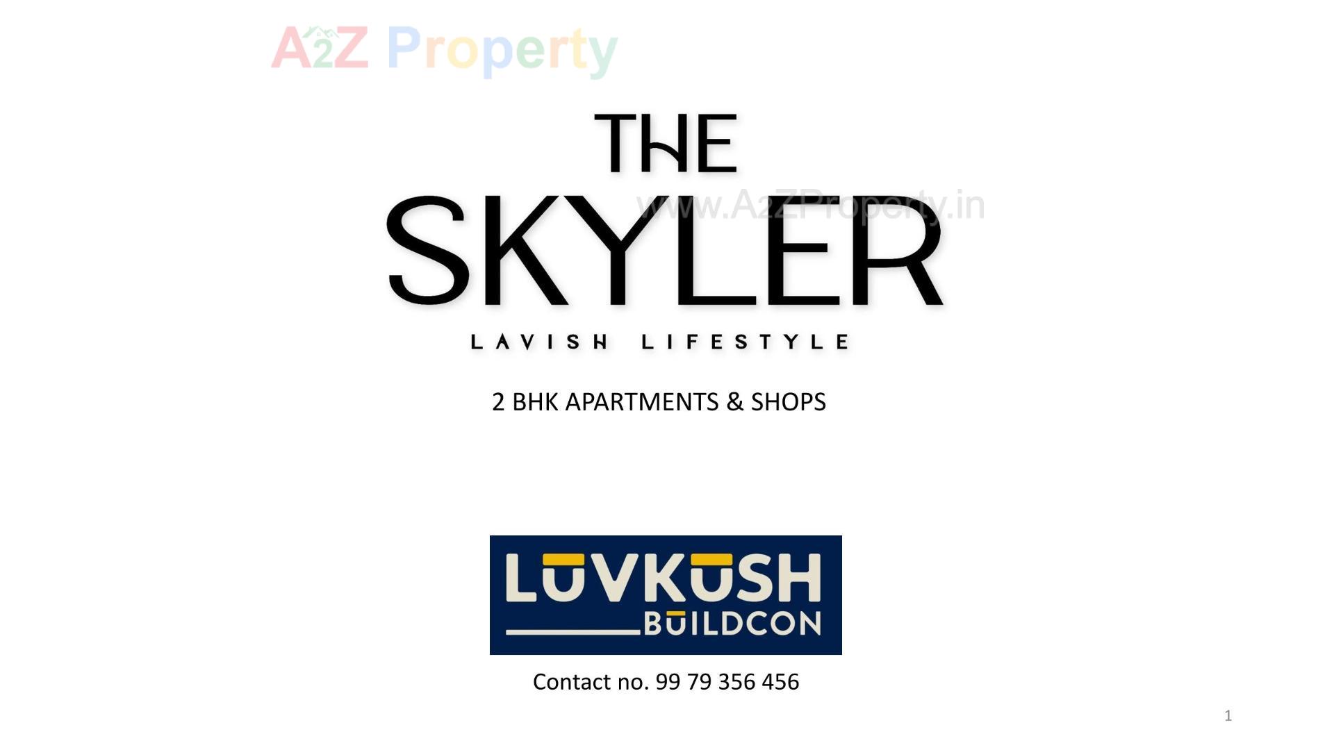  of real estate project The Skyler located at Bhadaj, Ahmedabad, Gujarat