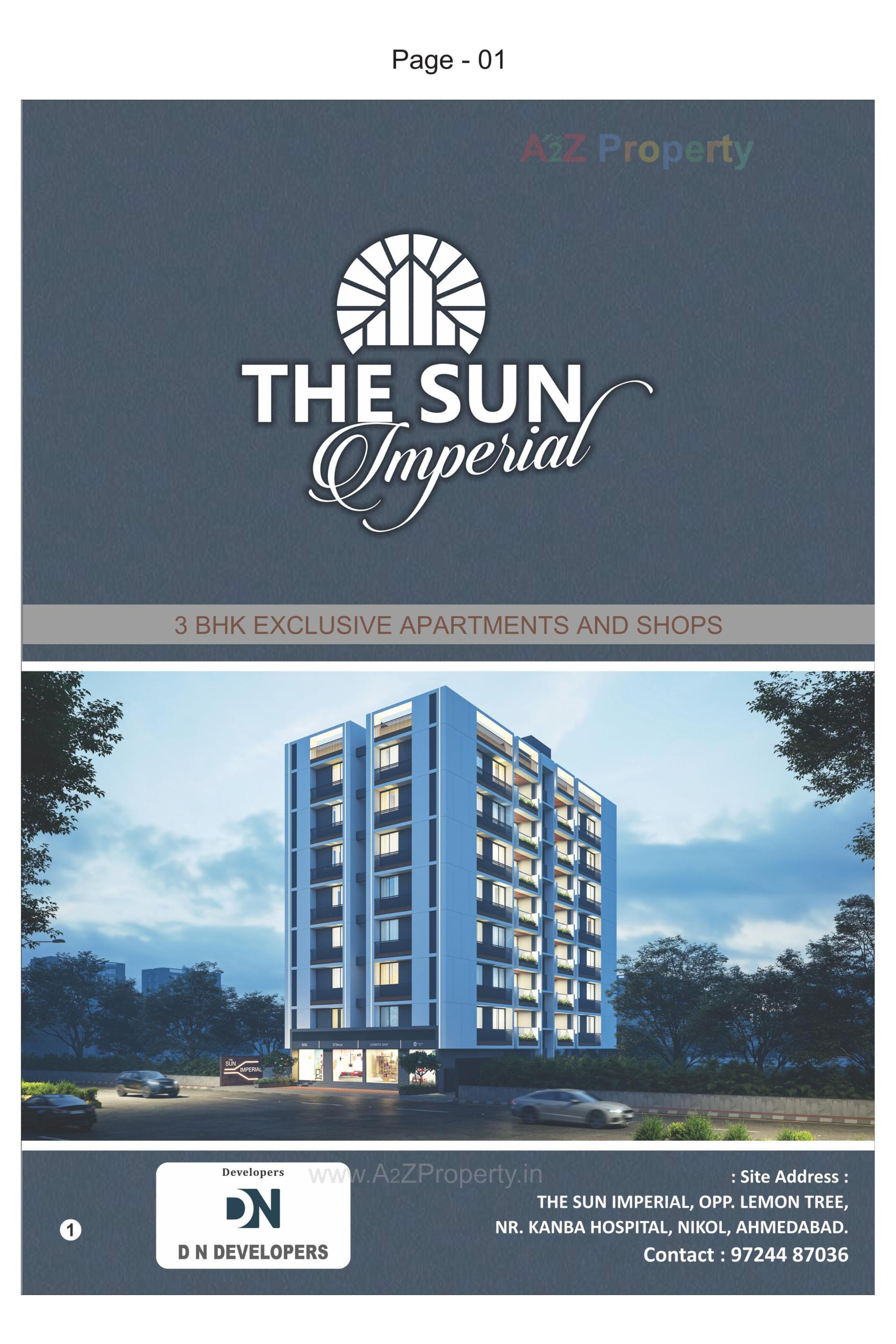  of real estate project The Sun Imperial located at Nikol, Ahmedabad, Gujarat