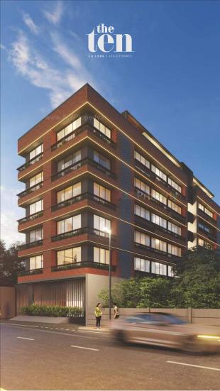Elevation of real estate project The Ten located at Changispur, Ahmedabad, Gujarat