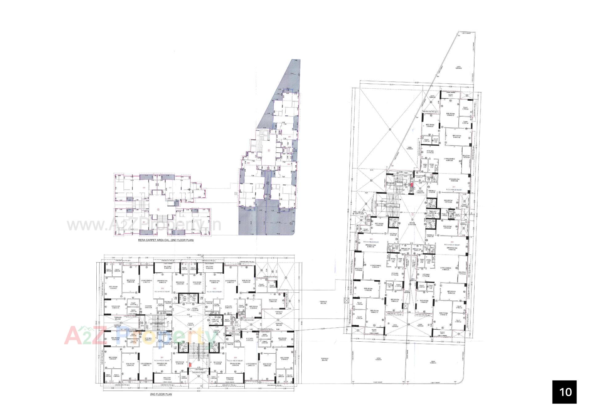 Layout of real estate project The Verity located at Ahmedabad, Ahmedabad, Gujarat
