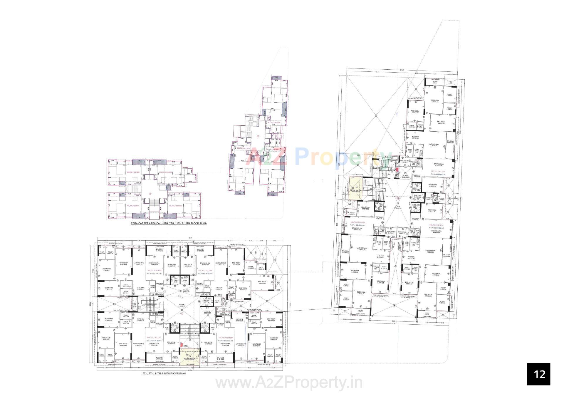 Layout of real estate project The Verity located at Ahmedabad, Ahmedabad, Gujarat