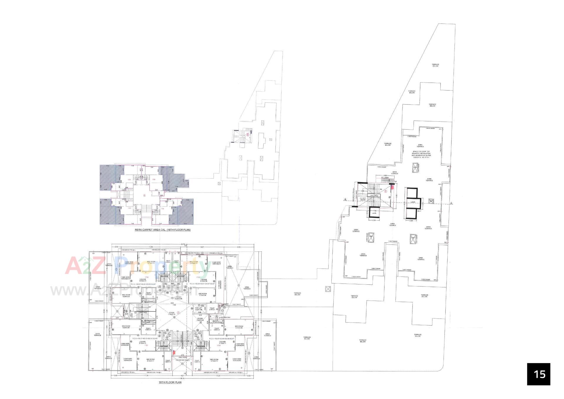 Layout of real estate project The Verity located at Ahmedabad, Ahmedabad, Gujarat
