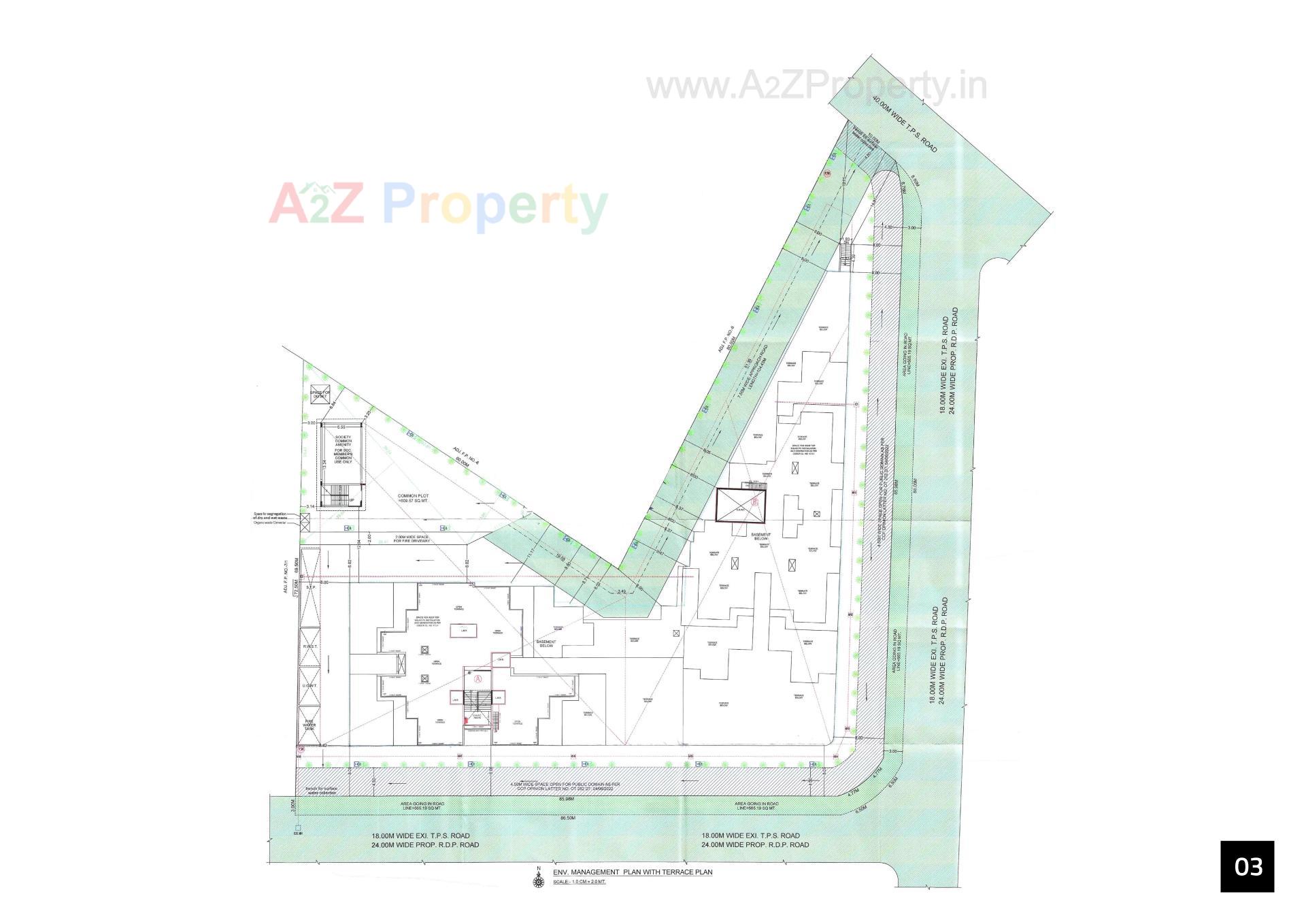 Layout of real estate project The Verity located at Ahmedabad, Ahmedabad, Gujarat