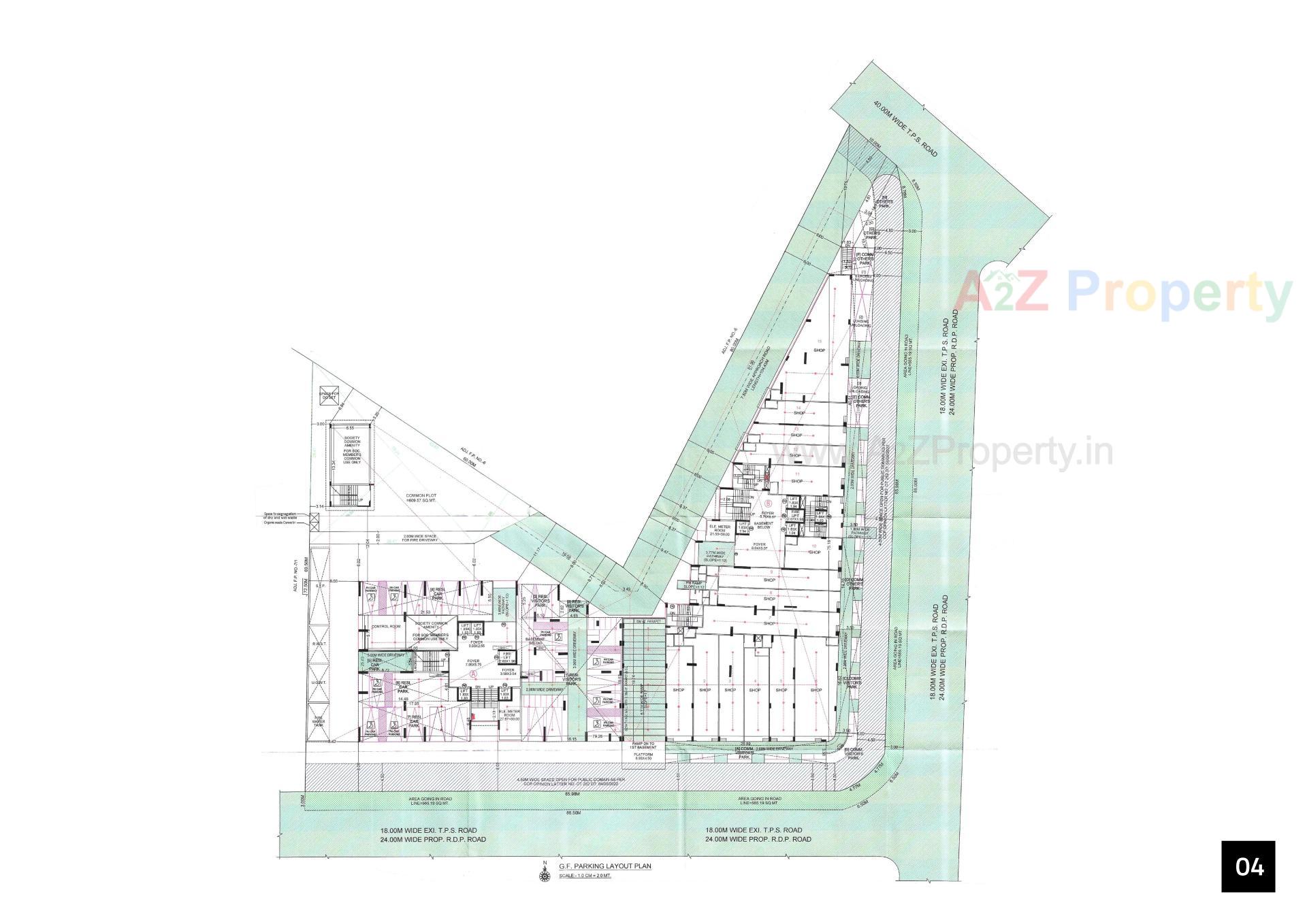 Layout of real estate project The Verity located at Ahmedabad, Ahmedabad, Gujarat