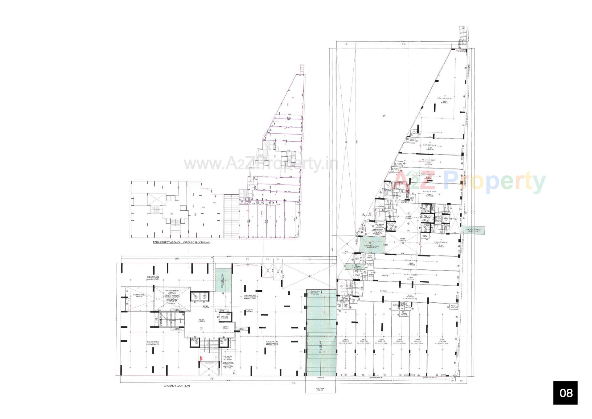 Layout of real estate project The Verity located at Ahmedabad, Ahmedabad, Gujarat