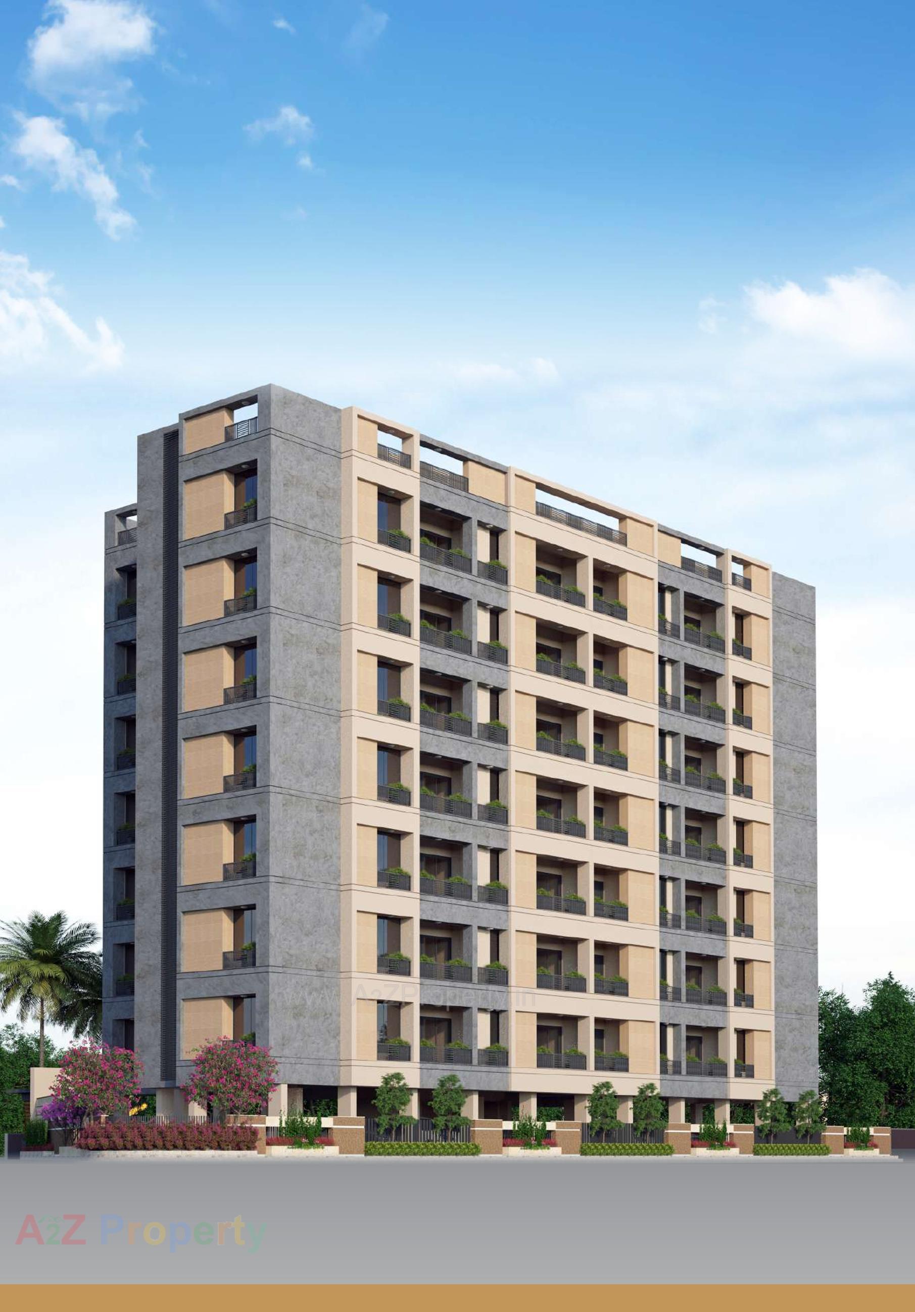 3D Elevation of real estate project The Vivanta located at Ahmedabad, Ahmedabad, Gujarat