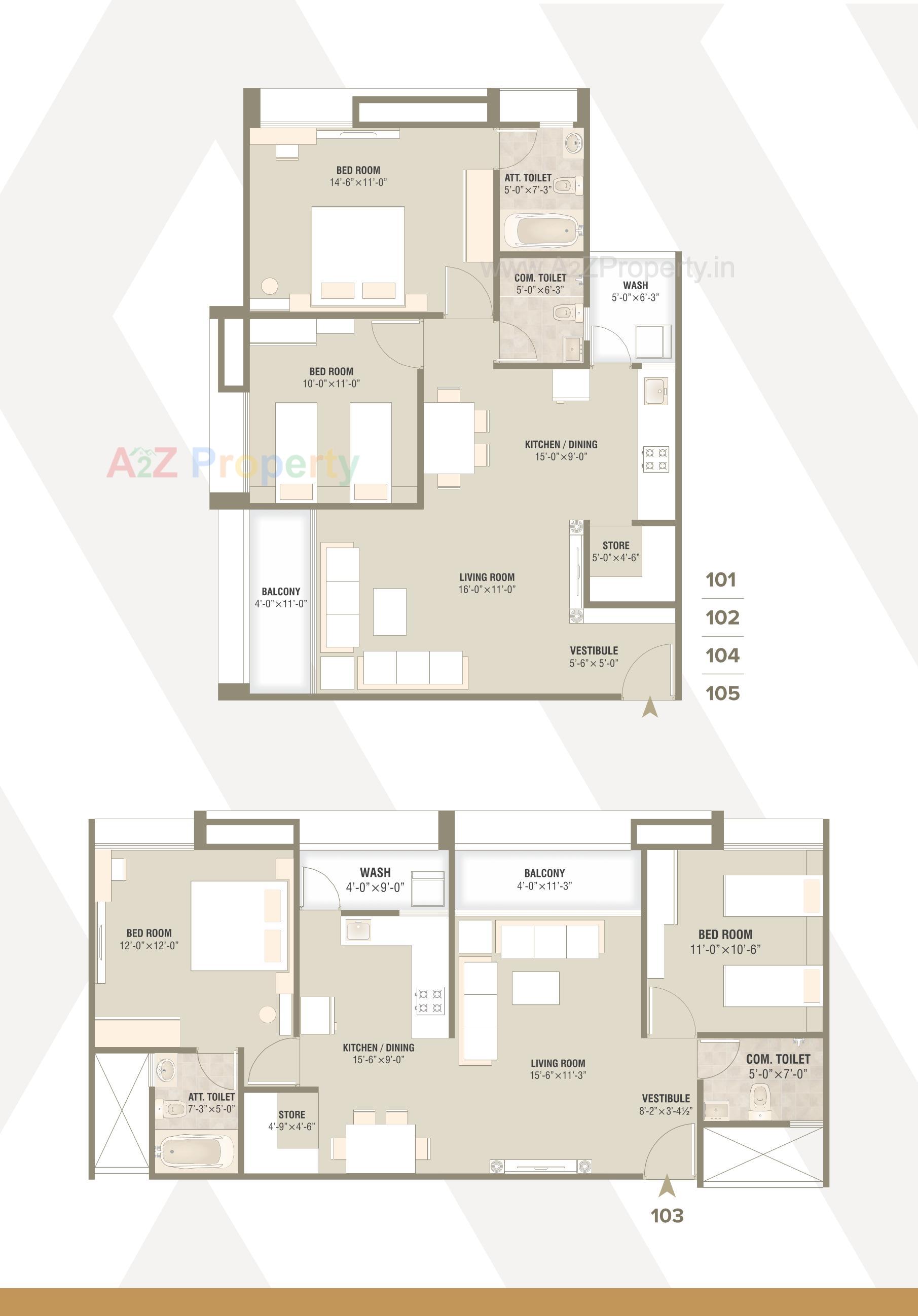 Layout of real estate project The Vivanta located at Ahmedabad, Ahmedabad, Gujarat