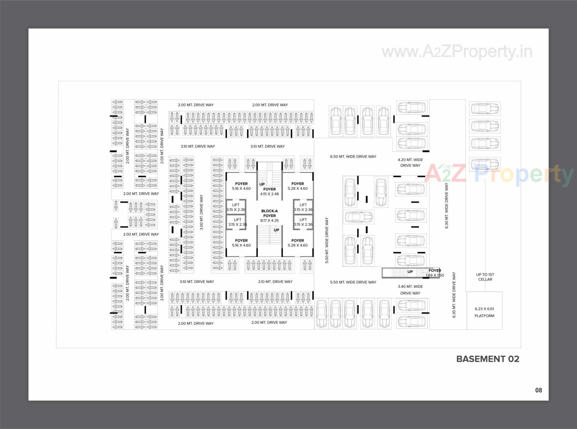 Layout of real estate project The White House located at Muthiya, Ahmedabad, Gujarat