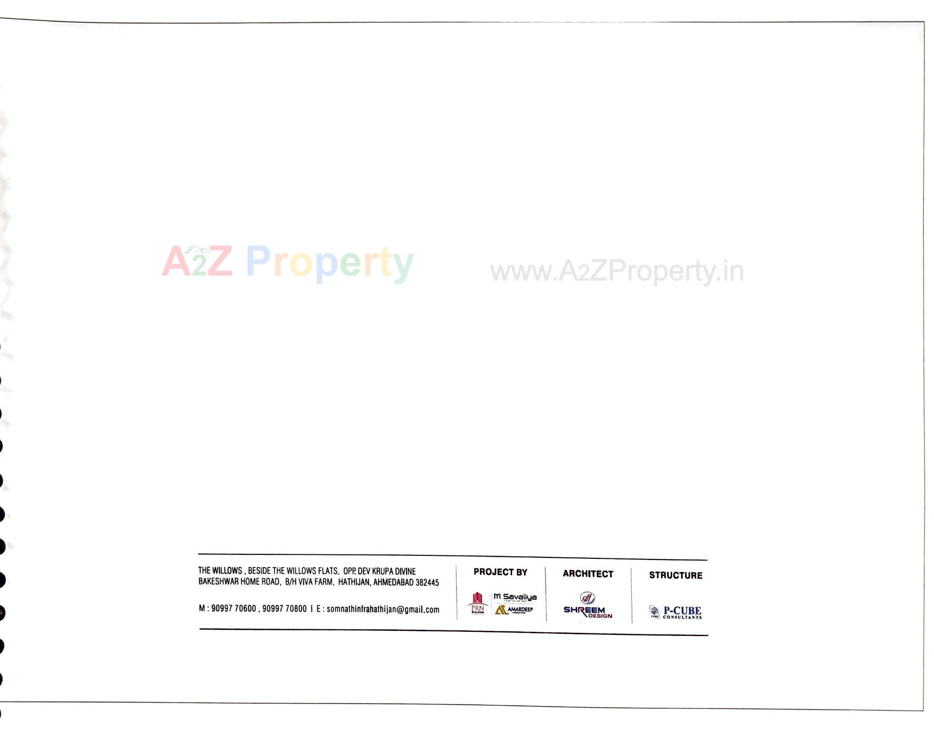  of real estate project The Willows located at Hathijan, Ahmedabad, Gujarat