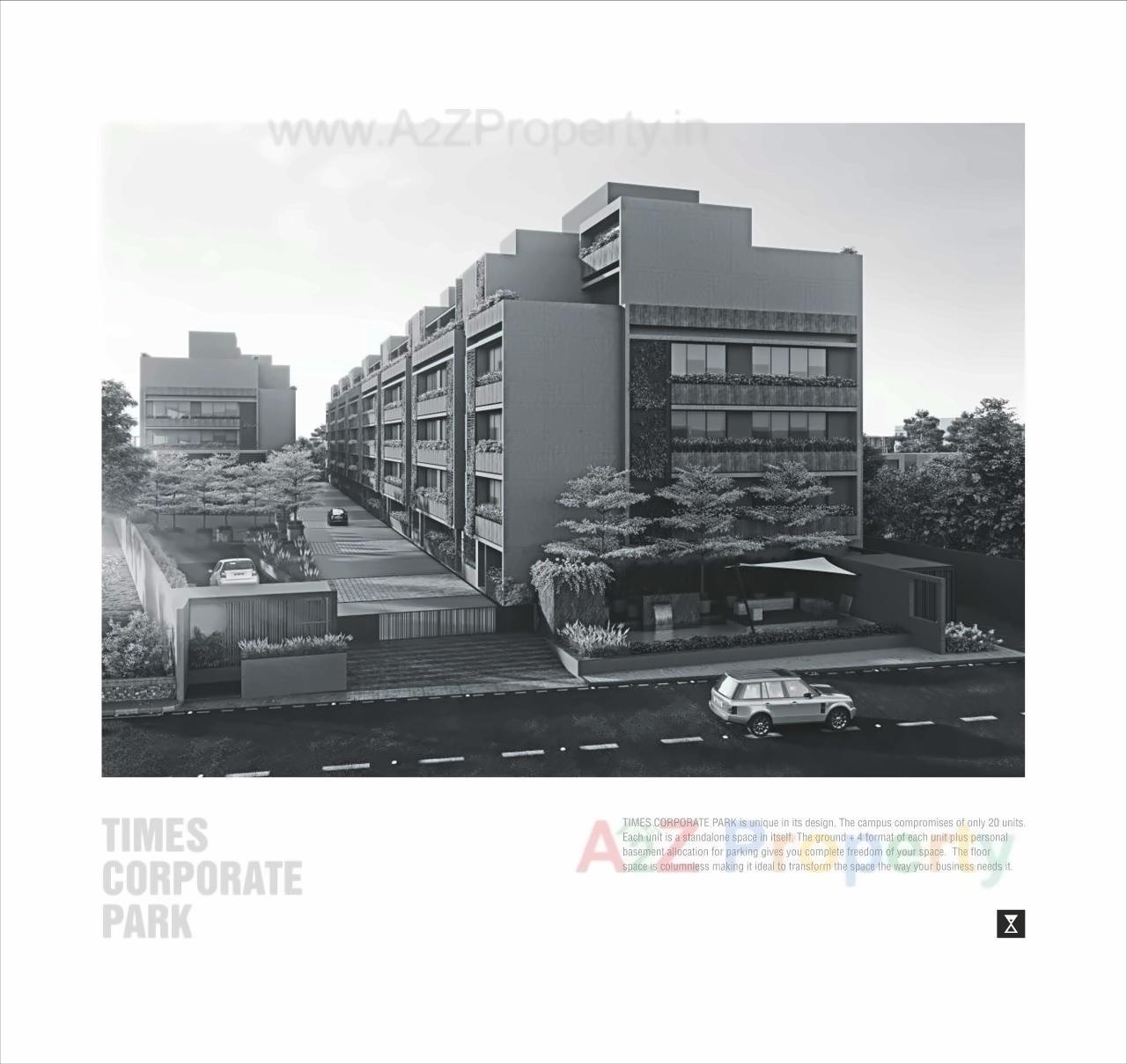  of real estate project Times Corporate Park located at Thaltej, Ahmedabad, Gujarat