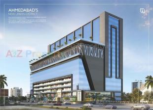 Elevation of real estate project Times Square Grand located at Thaltej, Ahmedabad, Gujarat