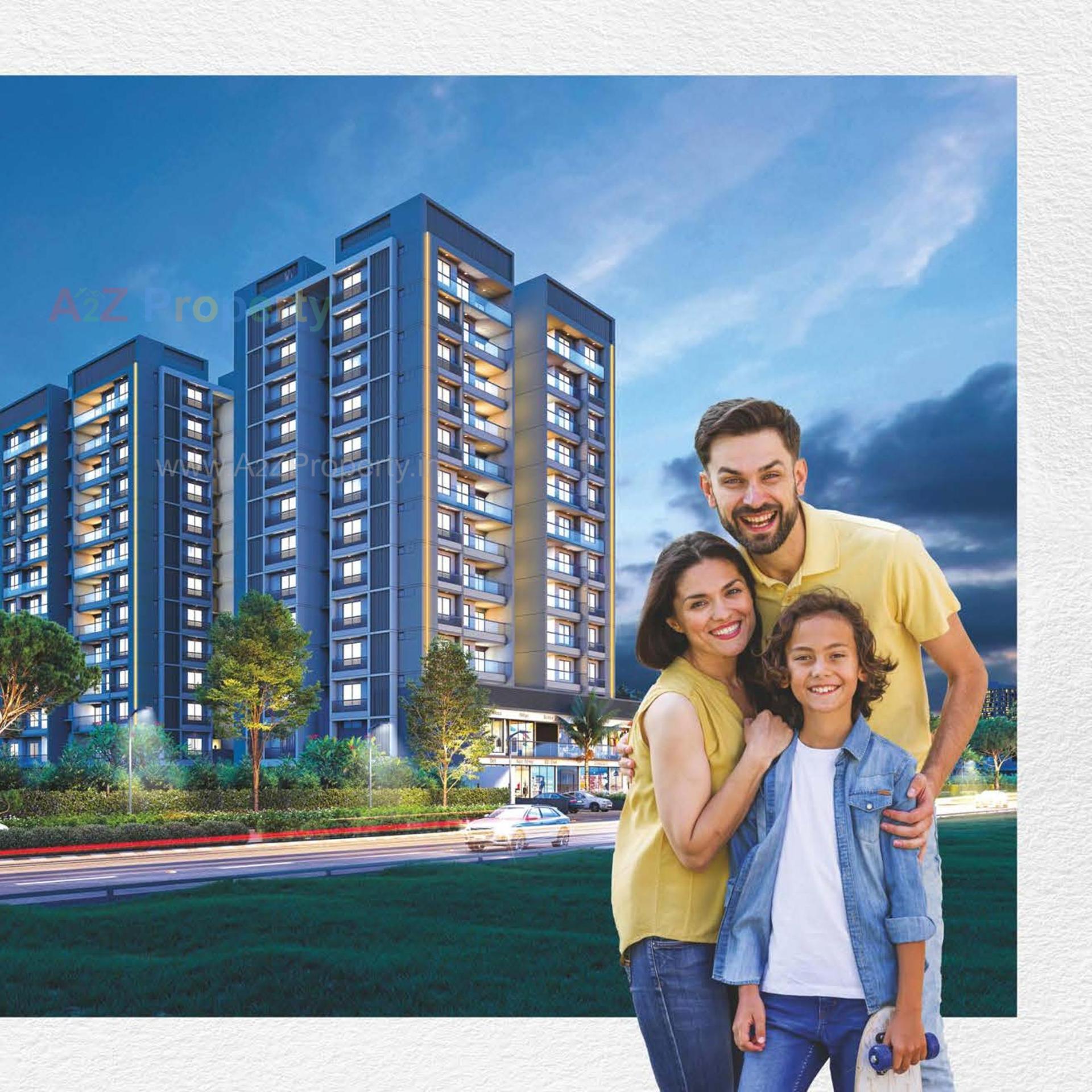 3D Elevation of real estate project Tirth located at Vatva, Ahmedabad, Gujarat
