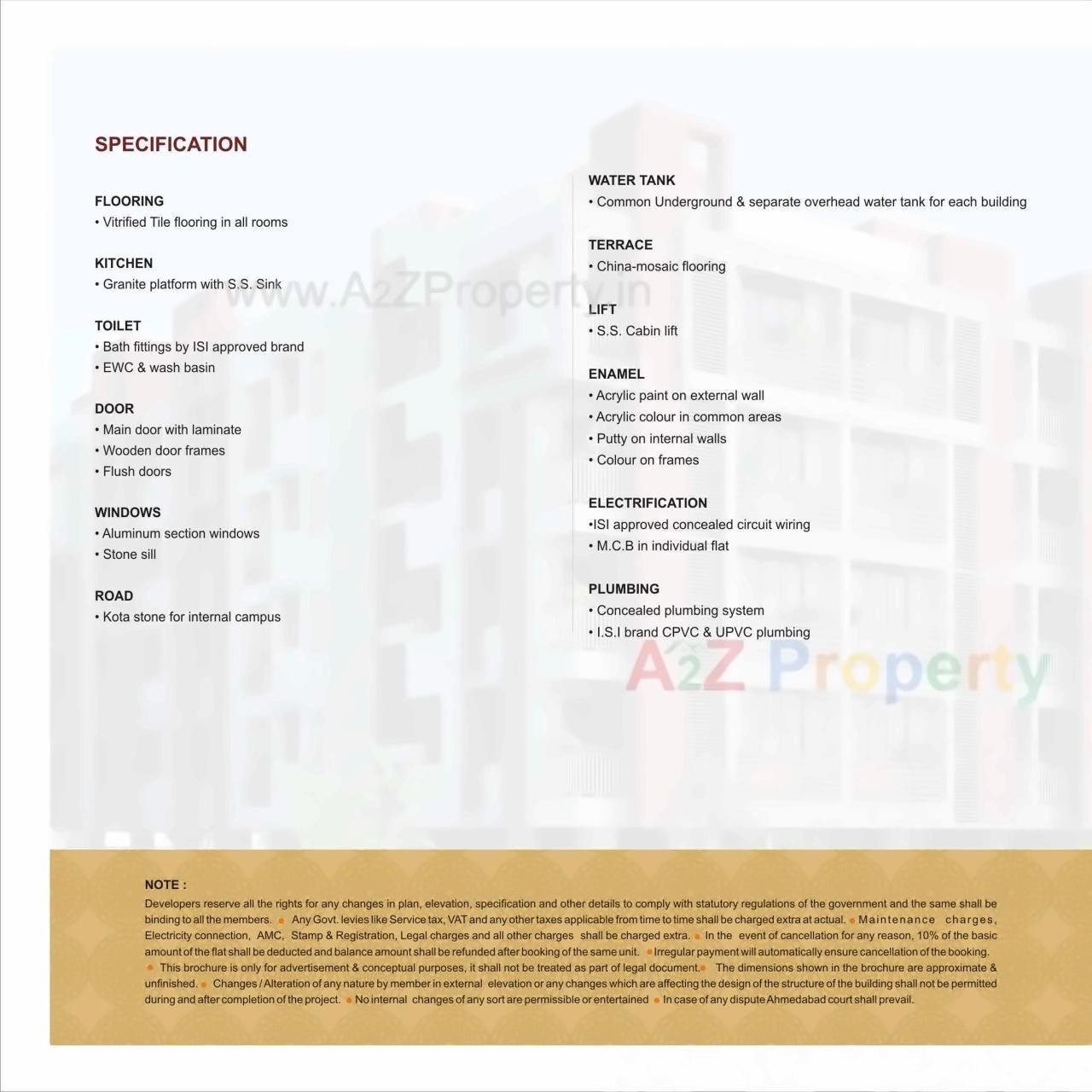 Project Specifications