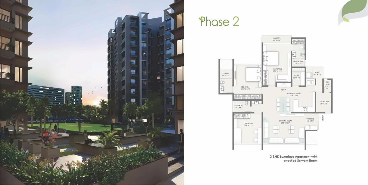 Layout of real estate project Tirupati Aakruti Greenz located at Chharodi, Ahmedabad, Gujarat