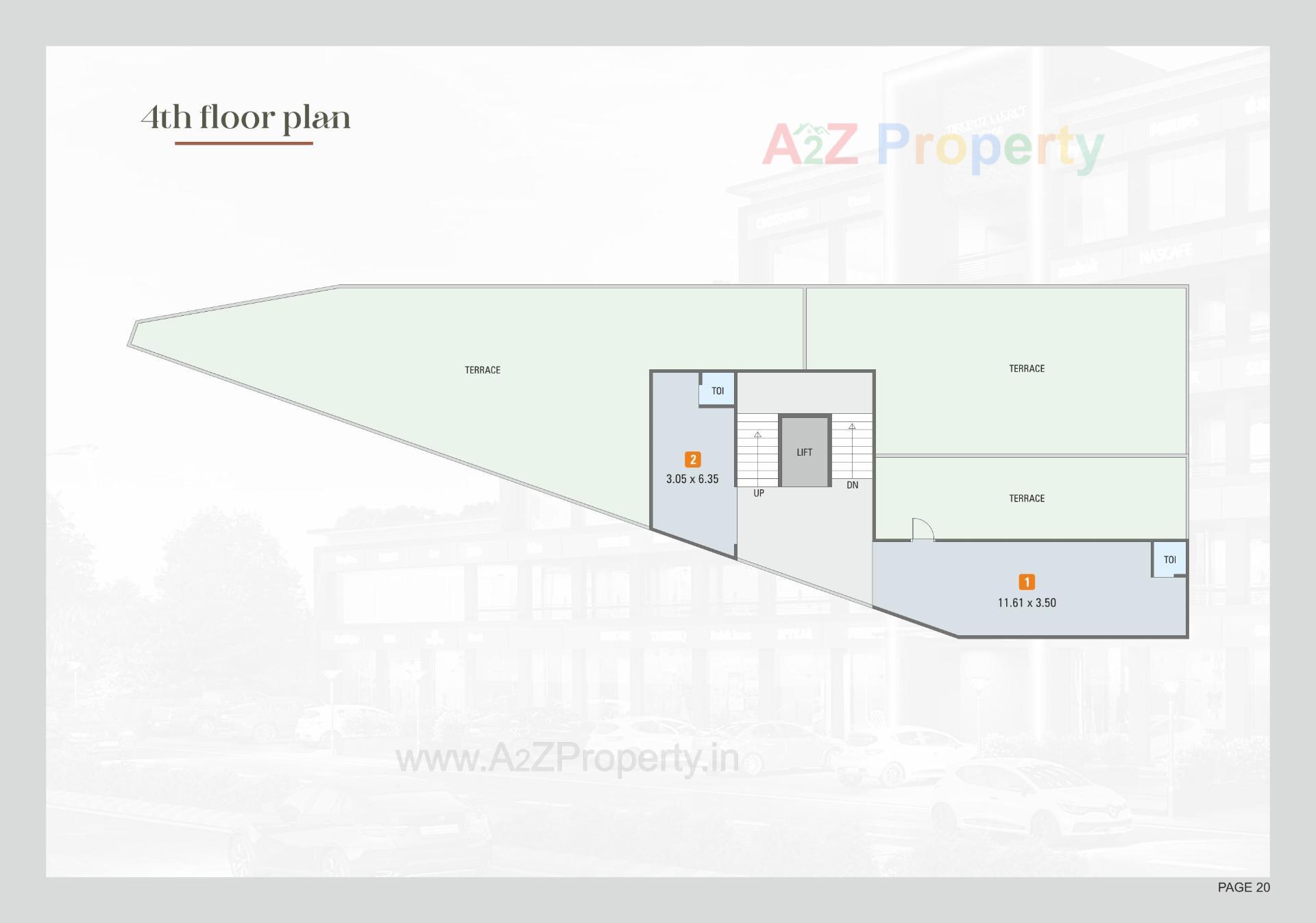 Layout of real estate project Tirupati Aakruti Industrial Estate located at Odhav, Ahmedabad, Gujarat