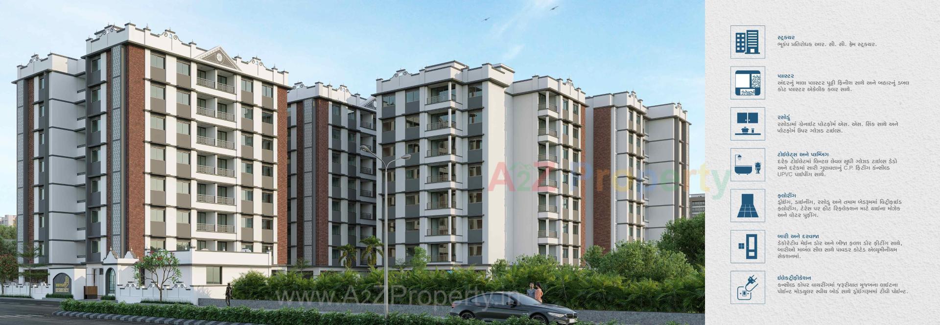  of real estate project Tirupati Residency located at Kathwada, Ahmedabad, Gujarat