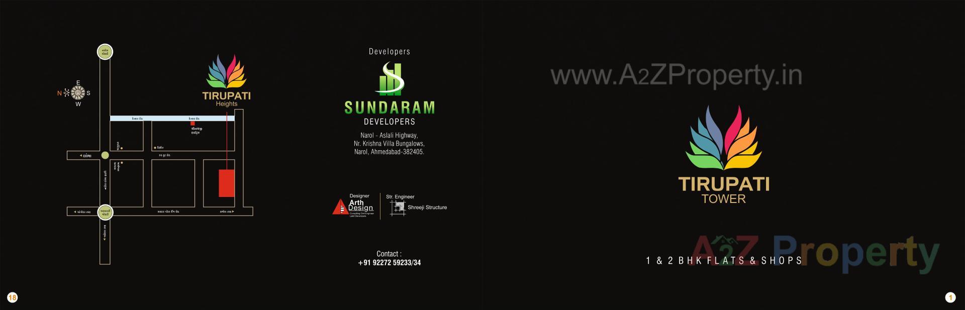  of real estate project Tirupati Tower located at Vatva, Ahmedabad, Gujarat