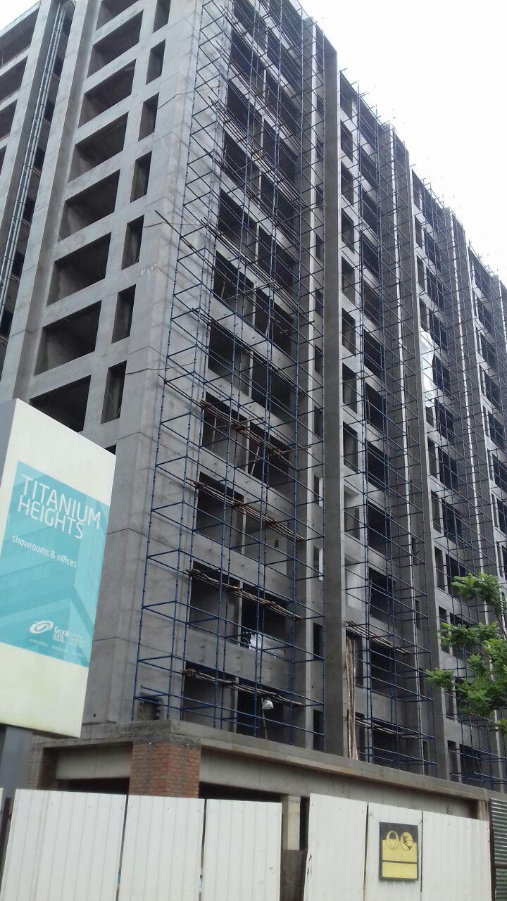 4040_const of real estate project Titanium Heights located at Makarba, Ahmedabad, Gujarat