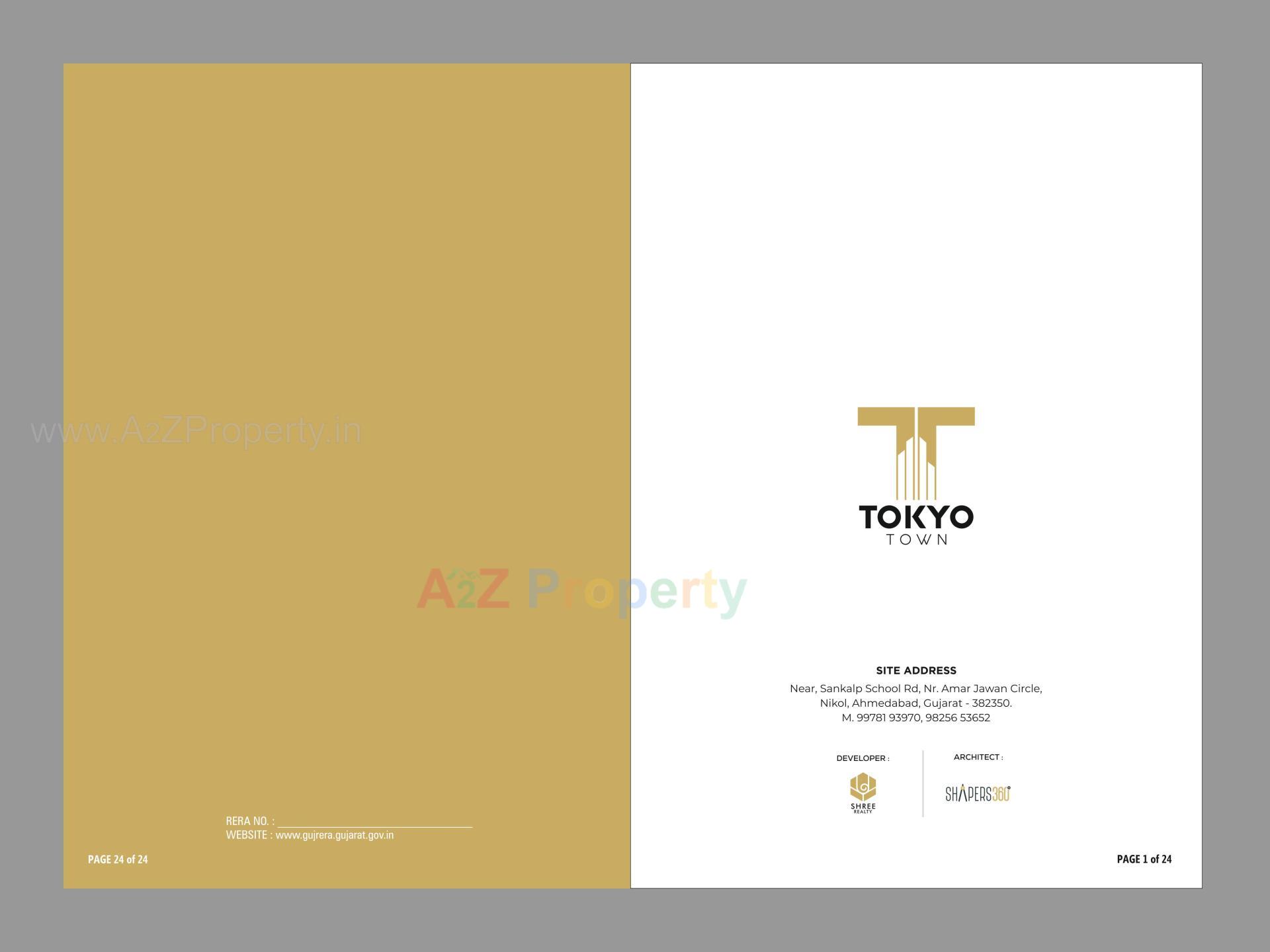  of real estate project Tokyo Town located at Nikol, Ahmedabad, Gujarat