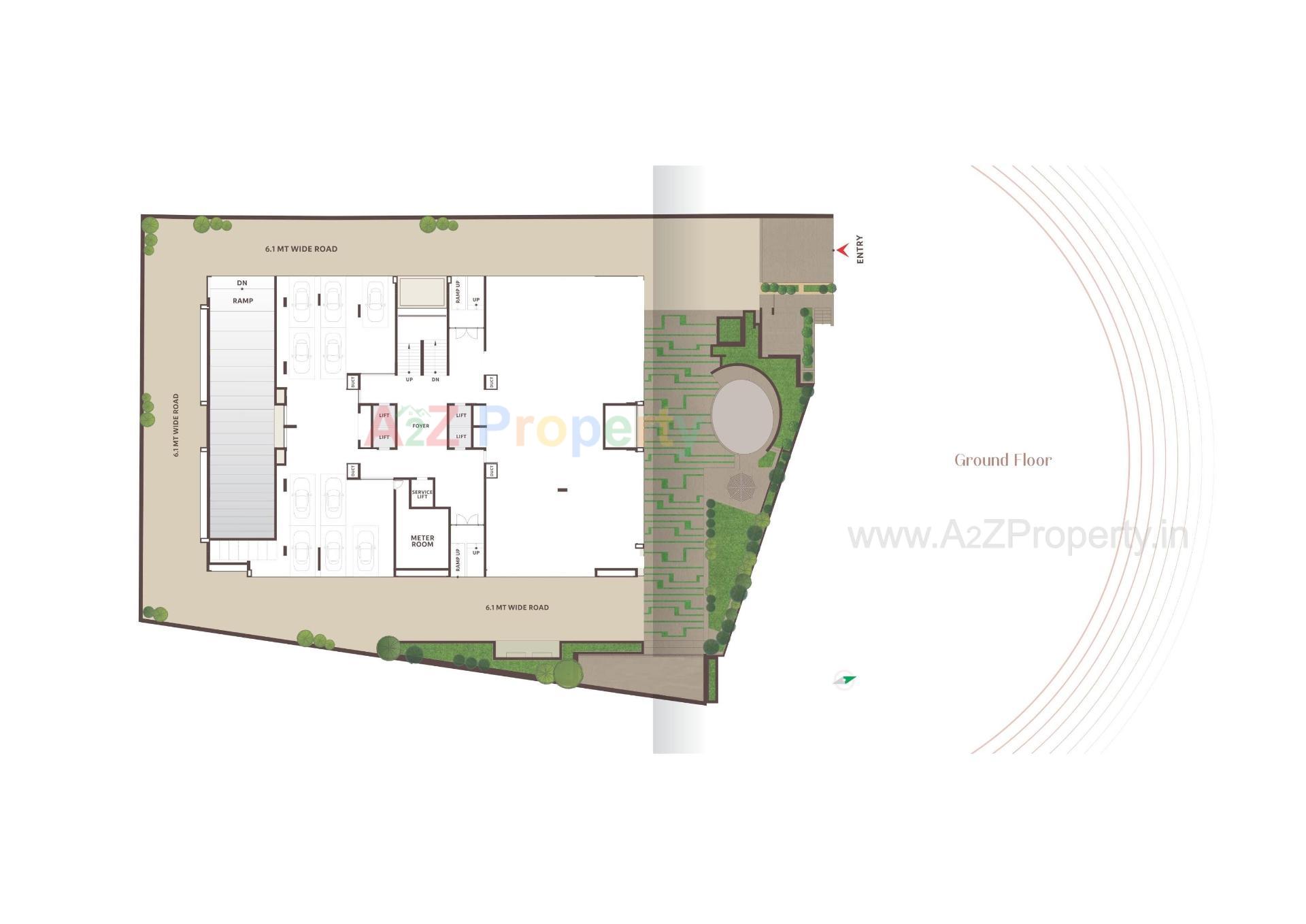 Layout of real estate project Tree Home located at Dariyapur--kazipur, Ahmedabad, Gujarat
