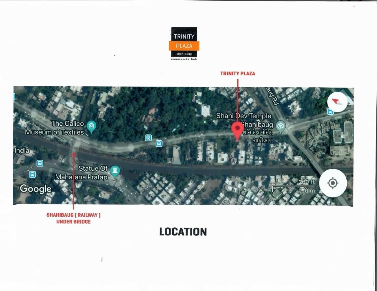  of real estate project Trinity Plaza located at Shahibaug, Ahmedabad, Gujarat